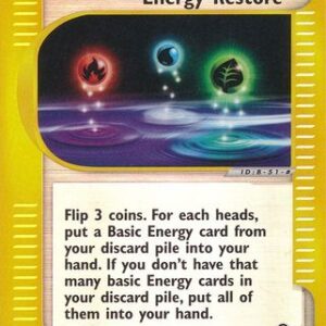 Energy Restore - 141/165 - Reverse