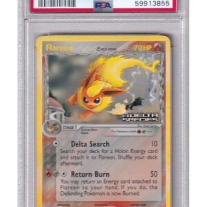 Flareon 5/113 Reverse Foil PSA 8