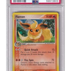 Flareon Cosmos Holo 2/17 PSA 6