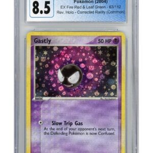 Gastly 63/110 Reverse Foil CGC 8.5