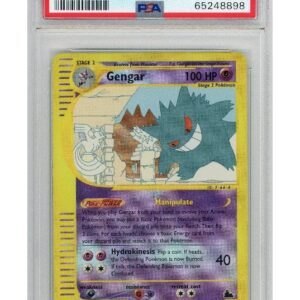 Gengar 10/144 Reverse Foil PSA 8