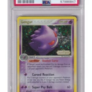 Gengar 5/92 Reverse Foil PSA 8