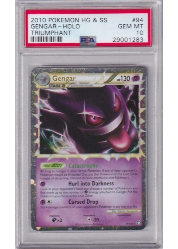 Gengar - 94/102 - PSA 10