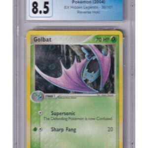 Golbat 36/101 Reverse Foil CGC 8.5