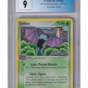 Golbat 43/113 Reverse Foil CGC 9