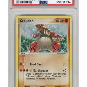 Groudon 102/101 PSA 8