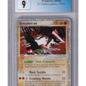 Groudon ex 93/101 CGC 9