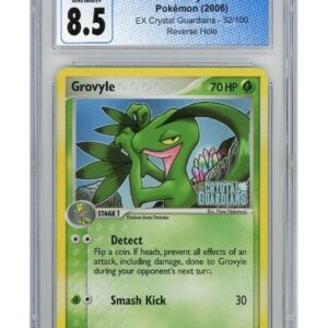 Grovyle 32/100 Reverse Foil CGC 8.5