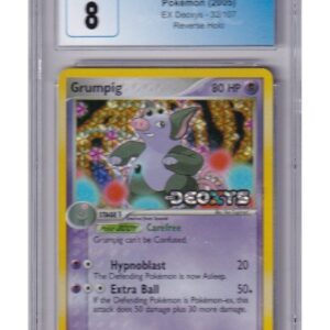 Grumpig 32/107 Reverse Foil CGC 8