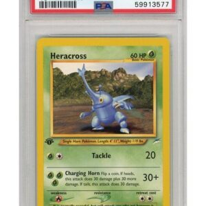 Heracross 41/105 1st Edition PSA 9