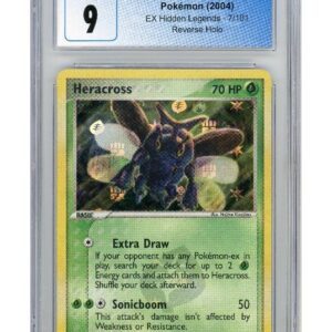 Heracross 7/101 Reverse Foil CGC 9