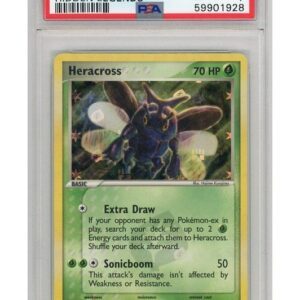 Heracross 7/101 Reverse Foil PSA 7
