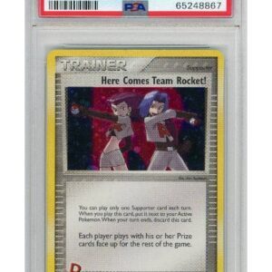 Here Comes Team Rocket! 111/109 PSA 9
