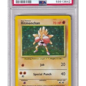 Hitmonchan 7/102 4th Print PSA 6