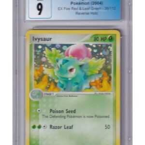 Ivysaur 35/112 Reverse Foil CGC 9