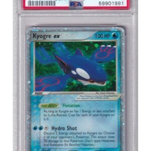 Kyogre ex 95/100 PSA 8