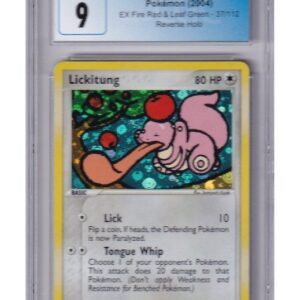 Lickitung 37/112 Reverse Foil CGC 9