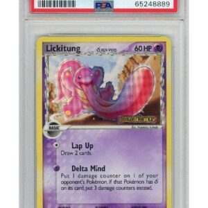 Lickitung &delta; 19/101 Reverse Foil PSA 8