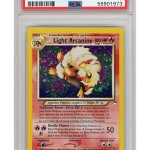 Light Arcanine 12/105 1st Edition PSA 7