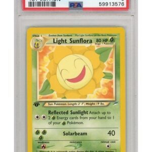 Light Sunflora 72/105 1st Edition PSA 9