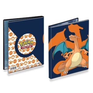 Lille mappe med pokemonmotiv (Charizard) (4 kort pr. side)