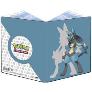 Lille mappe med pokemonmotiv (Lucario) (4 kort pr. side)