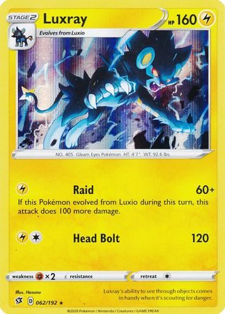 Luxray blister pack (1 stk.) - SWSH Vivid Voltage - Billede 2