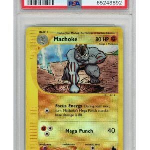 Machoke 38/144 Reverse Foil PSA 8