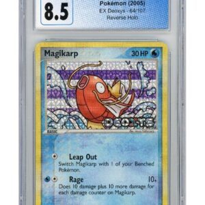 Magikarp 64/107 Reverse Foil CGC 8.5