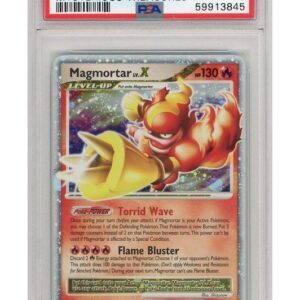 Magmortar LV.X 123/123 PSA 8