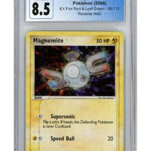 Magnemite 68/110 Reverse Foil CGC 8.5