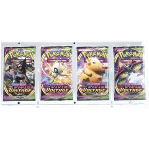 Magnetisk holder til fire Pokémon Boosterpakker (S&M & SWSH) - Legendary Card Collector