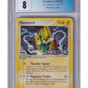 Manectric 38/107 Reverse Foil CGC 8