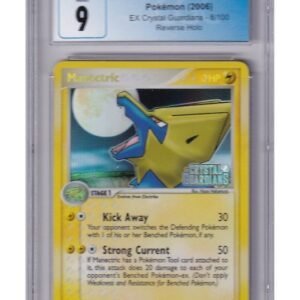Manectric 8/100 Reverse Foil CGC 9