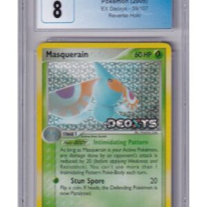 Masquerain 39/107 Reverse Foil CGC 8