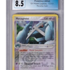 Metagross 11/101 Reverse Foil CGC 8.5