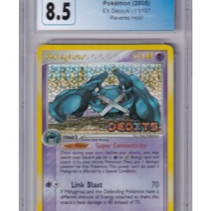 Metagross 11/107 Reverse Foil CGC 8.5