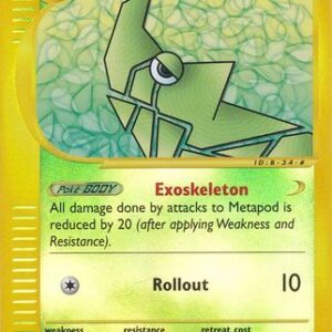 Metapod - 87/165 - Reverse