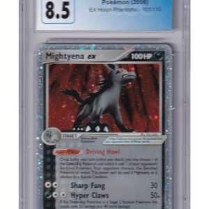 Mightyena ex - 101/110 - CGC 8.5