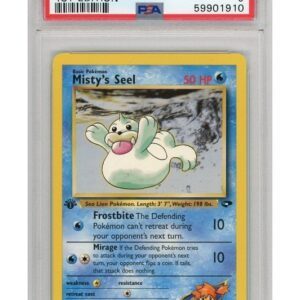 Misty's Seel 91/132 1st Edition PSA 9