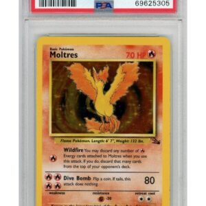 Moltres 12/62 PSA 8