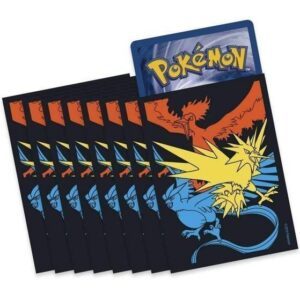 Moltres & Zapdos & Articuno GX Deck Protector Sleeves 65 stk. (66x91mm)