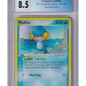 Mudkip 57/100 Reverse Foil CGC 8.5
