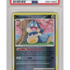 Munchlax 68/100 Reverse Foil PSA 9