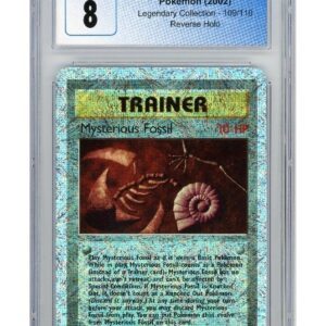 Mysterious Fossil 109/110 Reverse Foil CGC 8