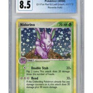 Nidorino 41/110 Reverse Foil CGC 8.5