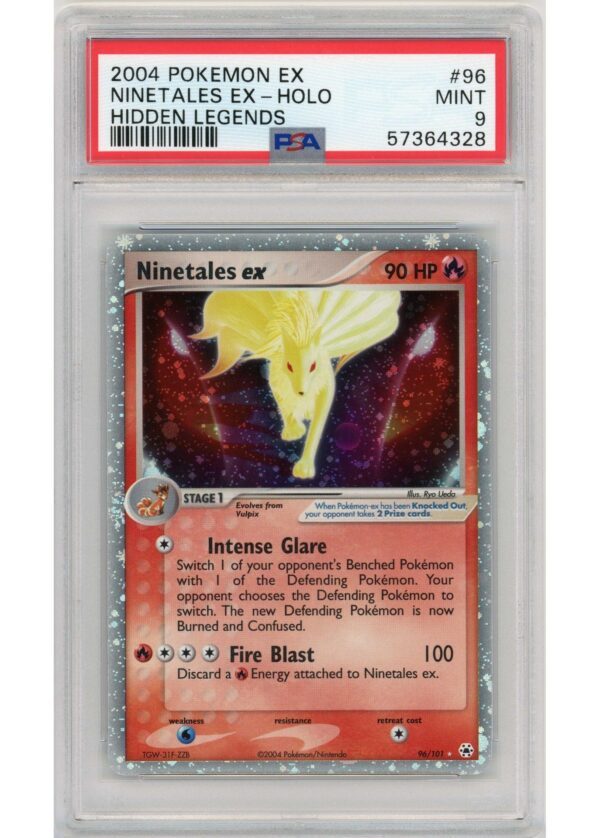 Ninetales ex - 96/101 - PSA 9
