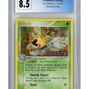 Ninjask 13/107 Reverse Foil CGC 8.5