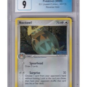 Noctowl 43/115 Reverse Foil CGC 9