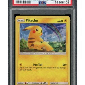 Pikachu - Cracked Ice Holo - 28/73 - PSA 10